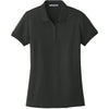 Port Authority Women's Deep Black Core Classic Pique Polo