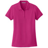 Port Authority Women's Pink Azalea Core Classic Pique Polo