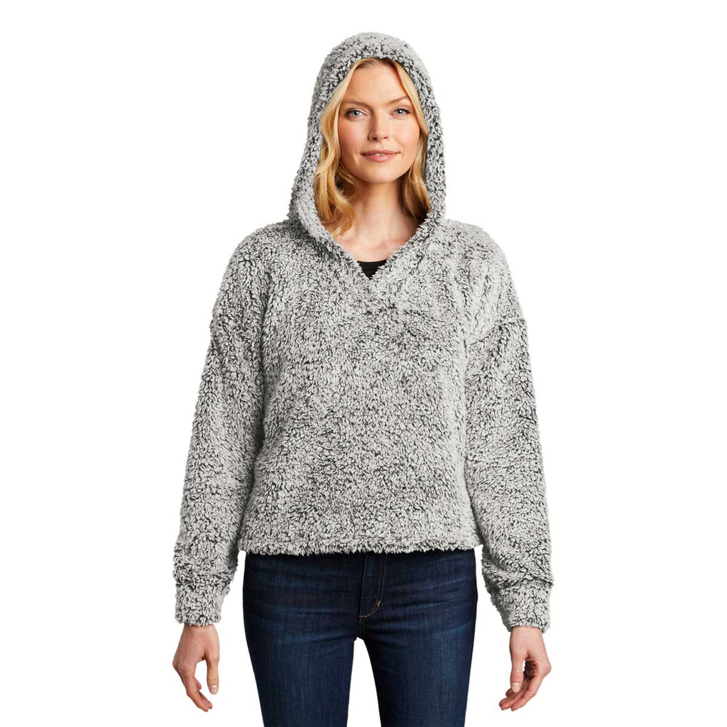 Port Authority Women's Grey Heather Cozy Fleece Hoodie