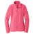 Port Authority Women's Pink Raspberry Heather Microfleece Full-Zip Jacket