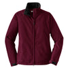 Port Authority Women's Maroon/True Black Challenger Jacket