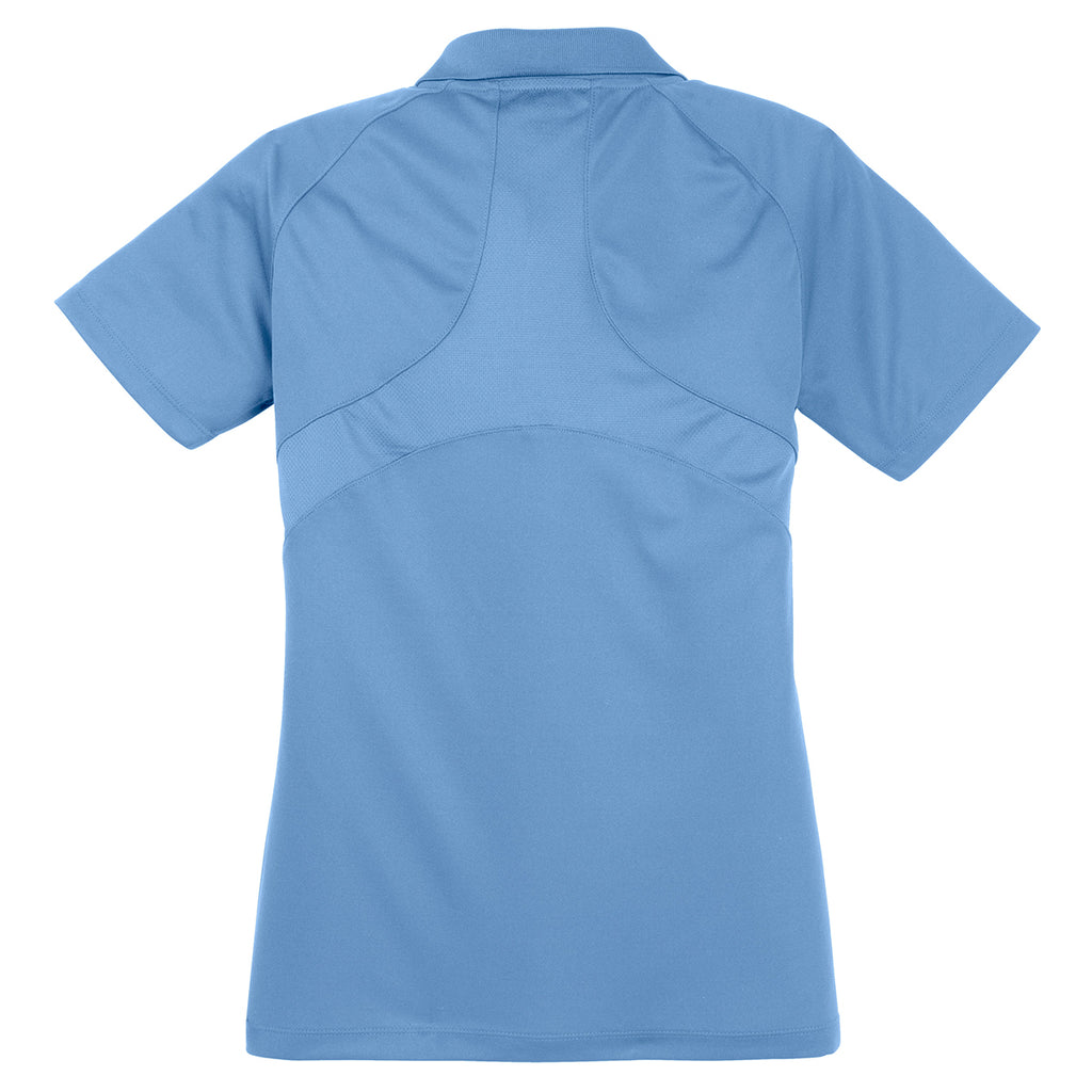 Sport-Tek Women's Carolina Blue Dri-Mesh Pro Polo