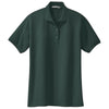 Port Authority Women's Dark Green Silk Touch Polo