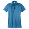 Port Authority Women's Ocean Blue Performance Jacquard Polo