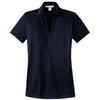 Port Authority Women's True Navy Performance Jacquard Polo