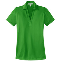 Port Authority Women's Vine Green Performance Jacquard Polo