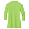 Port Authority Women's Lime Silk Touch 3/4-Sleeve Polo