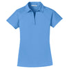 Port Authority Women's Azure Blue Crossover Raglan Polo