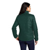 Port Authority Women's Tree Green/ Marine Green Packable Puffy Jacket