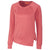 Cutter & Buck Women's Cardinal Red Heather Jackson Crewneck