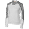 Cutter & Buck Women's White Pop Fly Full Zip