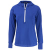 Cutter & Buck Women's Tour Blue Daybreak Eco Recycled Half Zip Hoodie