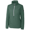 Cutter & Buck Women's Hunter Melange Rainier Half Zip Popover