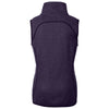 Cutter & Buck Women's College Purple Heather Mainsail Vest