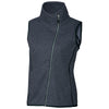 Cutter & Buck Women's Liberty Navy Heather Mainsail Vest