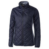 Cutter & Buck Women's Liberty Navy WeatherTec Sandpoint Quilted Jacket