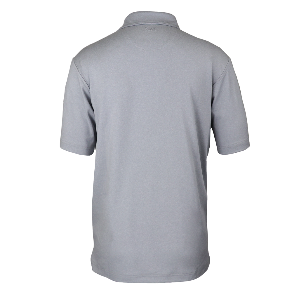 Zusa 3 Day Men's Cloud Grey Heather Itasca Polo