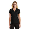 Port Authority Women's Black Performance Staff Polo