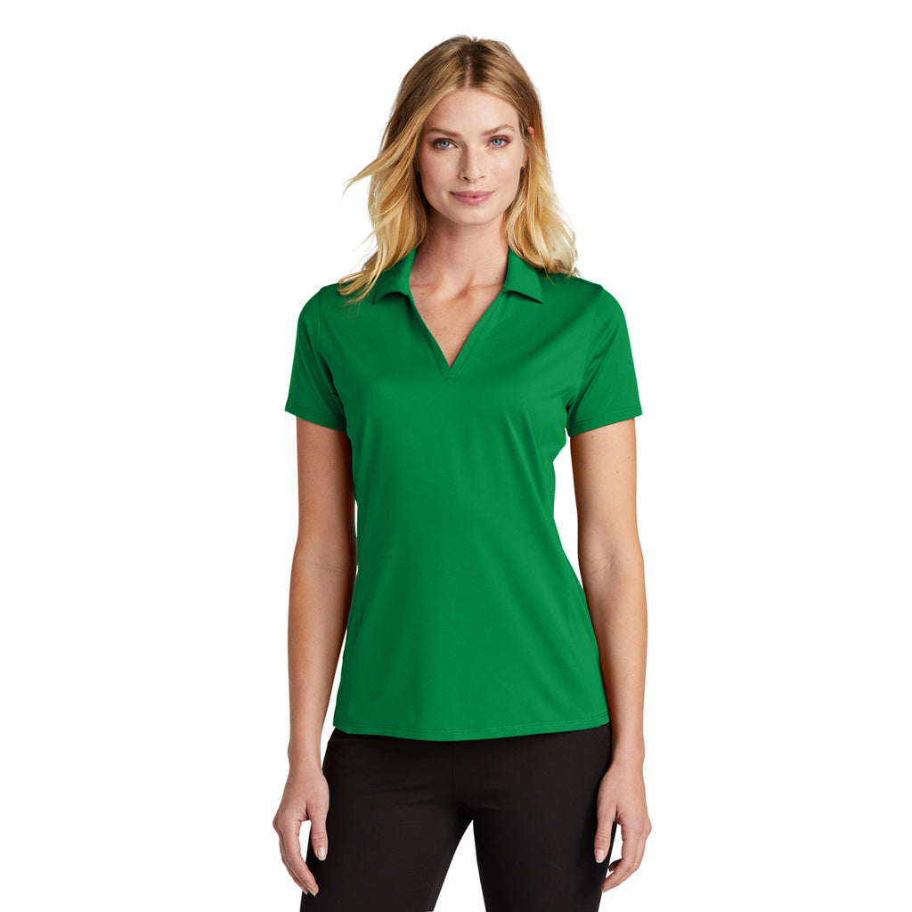 Port Authority Women's Spring Green Performance Staff Polo