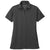 Port Authority Women's Black Heather Heathered Silk Touch Performance Polo