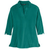 Port Authority Women's Teal Green Luxe Knit Tunic