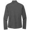 Port Authority Women's Steel Grey/Black Silk Touch Performance Quarter Zip