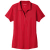 Port Authority Women's Apple Red EZPerformance Pique Polo