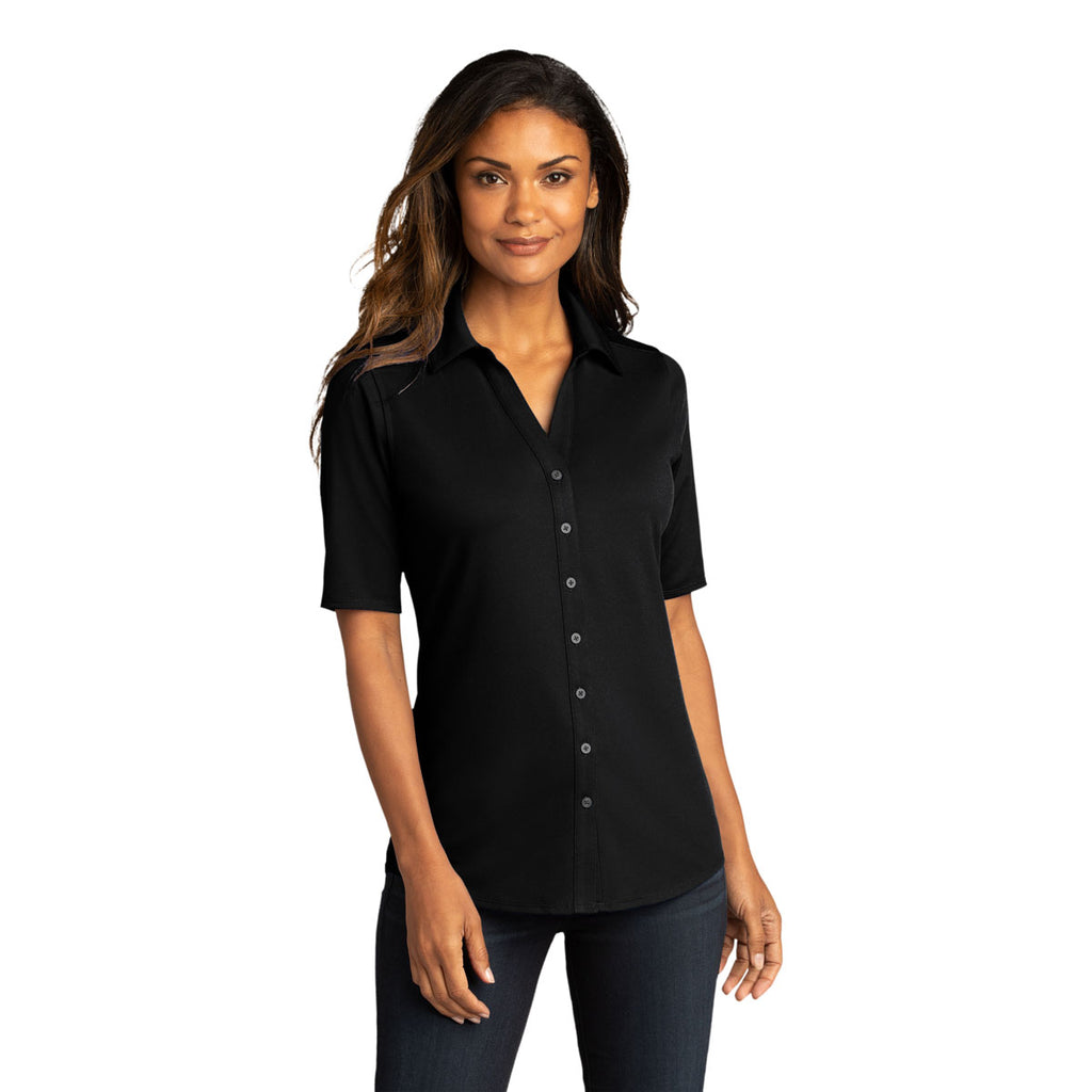 Port Authority Women's Black City Stretch Top