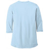 Port Authority Women's Cloud Blue UV Choice Pique Henley