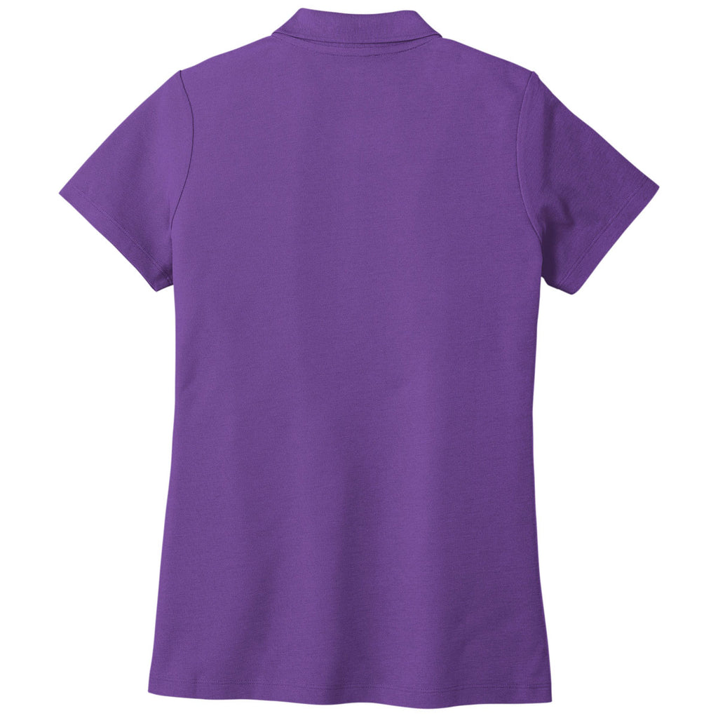 Port Authority Women's Purple SuperPro React Polo