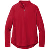 Port Authority Women's Rich Red C-FREE Cypress 1/4 Zip