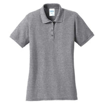 Port & Company Women's Athletic Heather Core Blend Pique Polo