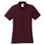 Port & Company Women's Athletic Maroon Core Blend Pique Polo