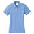 Port & Company Women's Light Blue Core Blend Pique Polo