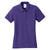 Port & Company Women's Purple Core Blend Pique Polo