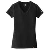 New Era Women's Black Heritage Blend V-Neck Tee