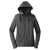 New Era Women's Black Heather Tri-Blend Fleece Full Zip Hoodie