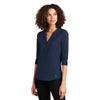 OGIO Women's Navy Jewel Henley