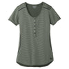 OGIO Women's Blacktop/Gear Grey Orbit Henley