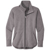 OGIO Women's Petrol Grey Heather Luuma Full-Zip Fleece