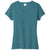 Port & Company Women's Vivid Teal Heather Tri-Blend V-Neck Tee