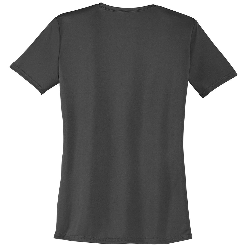 Port & Company Women's Charcoal Performance Tee