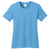 Port & Company Women's Aquatic Blue Core Cotton Tee