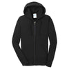 Port & Company Women's Jet Black Core Fleece Full-Zip Hooded Sweatshirt