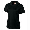 Clique Women's Black S/S Ice Pique Polo