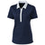 Clique Women's Navy/White Parma Colorblock Polo