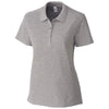 Clique Women's Grey Melange Addison Polo