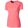 Clique Women's Papaya Pink Playlist Tee