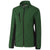 Clique Women's Bottle Green/Black Narvik Colorblock Softshell