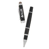 Bettoni Black Caserta Rollerball Pen & Stylus